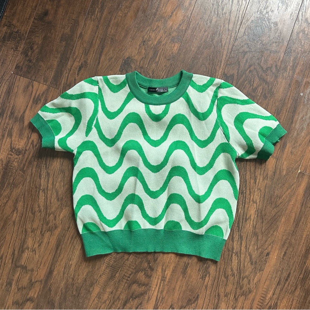 Cute knit top SheIn
